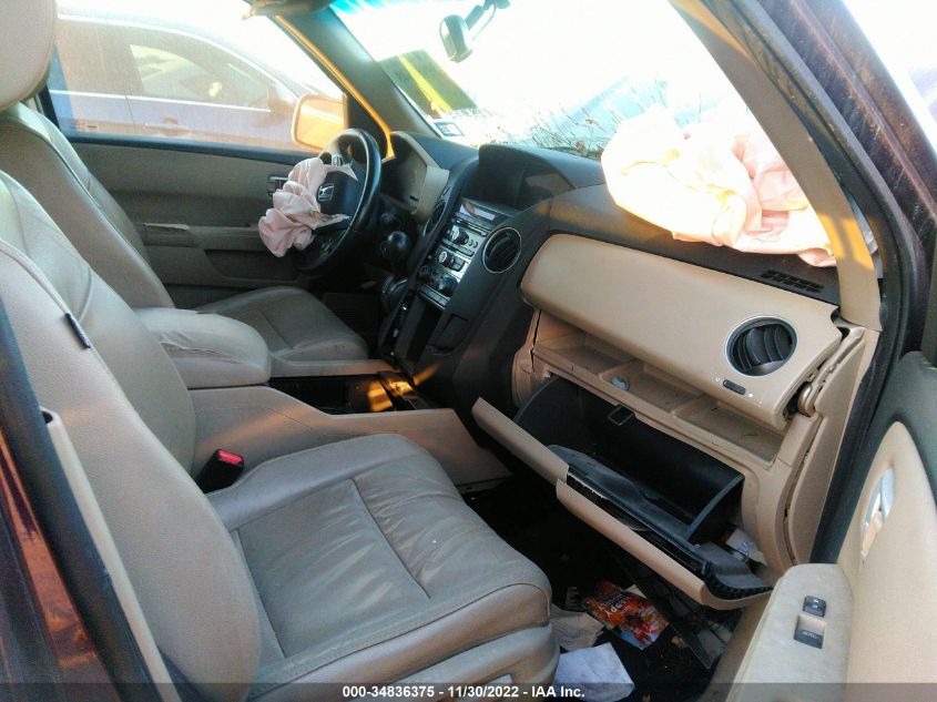 2014 HONDA PILOT EX-L 5FNYF3H56EB027280