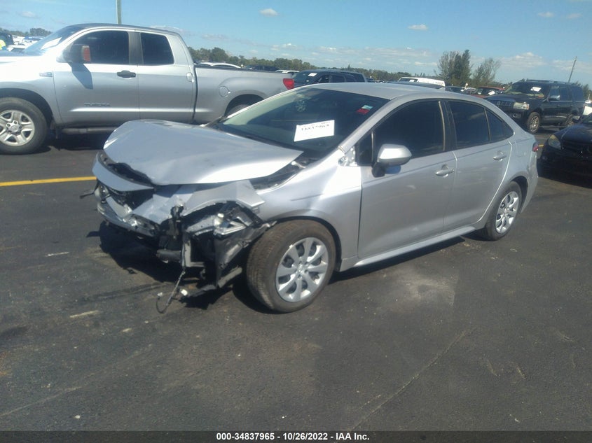 VIN 5YFEPRAE1LP083819 2020 TOYOTA COROLLA LE