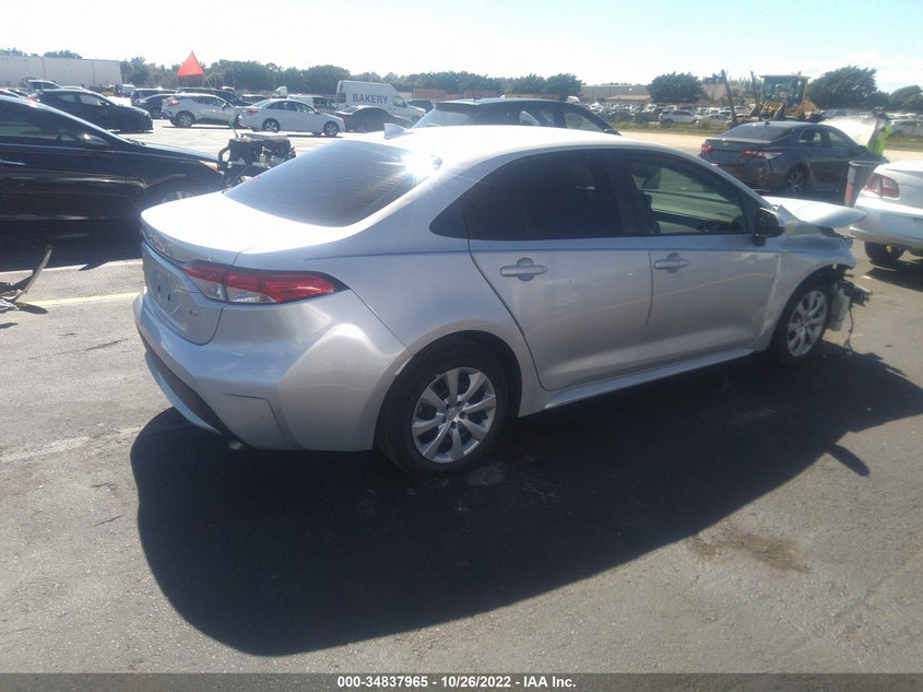 VIN 5YFEPRAE1LP083819 2020 TOYOTA COROLLA LE