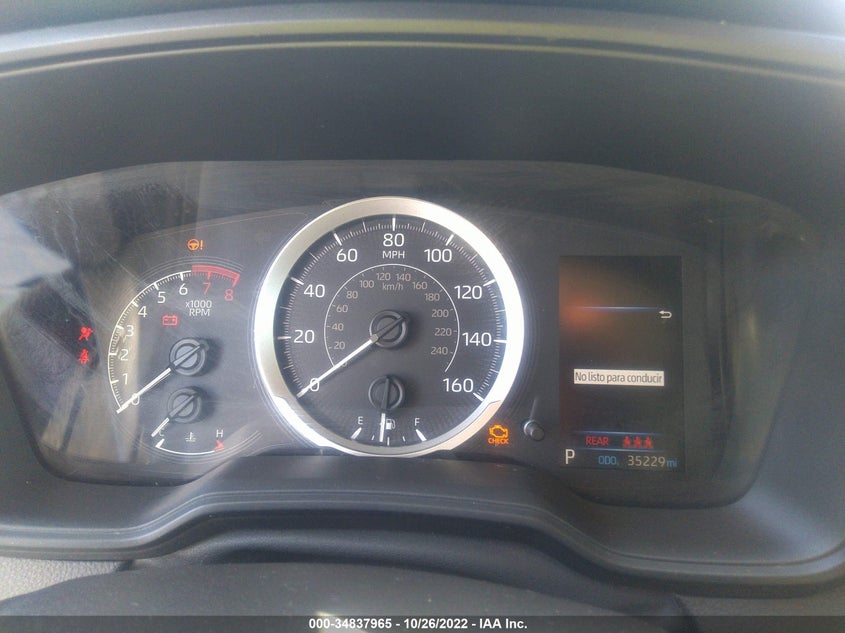 VIN 5YFEPRAE1LP083819 2020 TOYOTA COROLLA LE