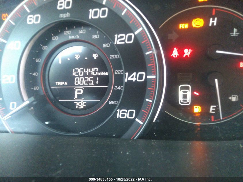 2013 HONDA ACCORD CPE EX-L 1HGCT2B80DA012802