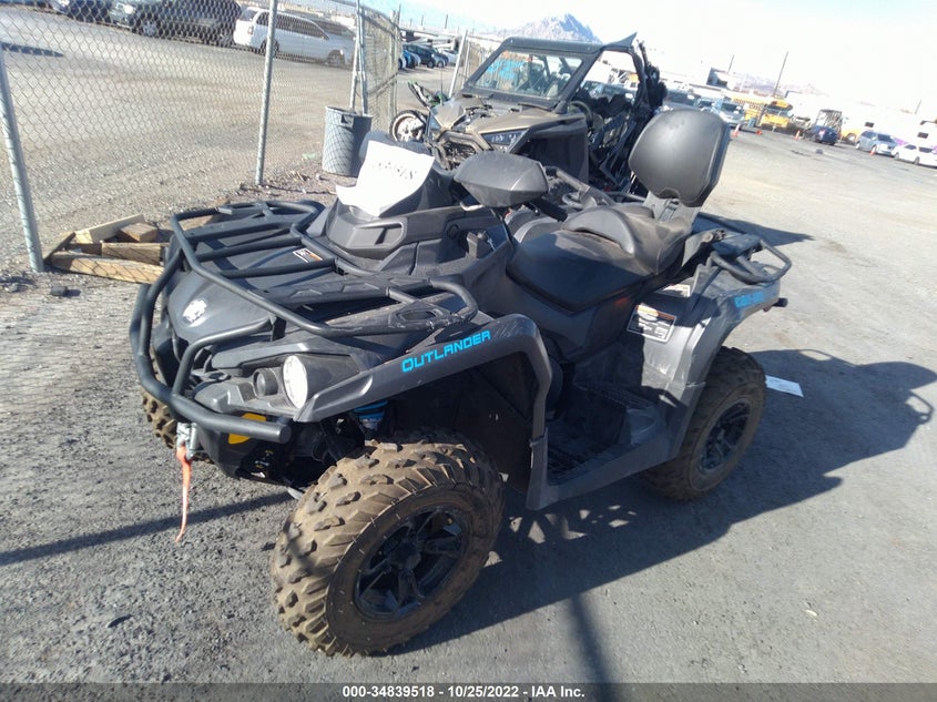 VIN 3JBLPAT46MJ001013 2021 CAN-AM OUTLANDER MAX XT 570