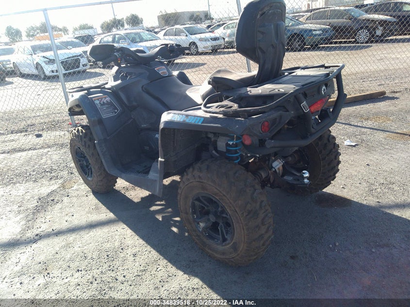 VIN 3JBLPAT46MJ001013 2021 CAN-AM OUTLANDER MAX XT 570