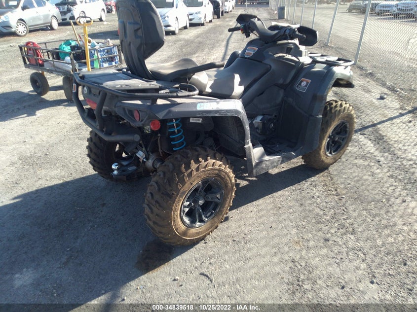 VIN 3JBLPAT46MJ001013 2021 CAN-AM OUTLANDER MAX XT 570