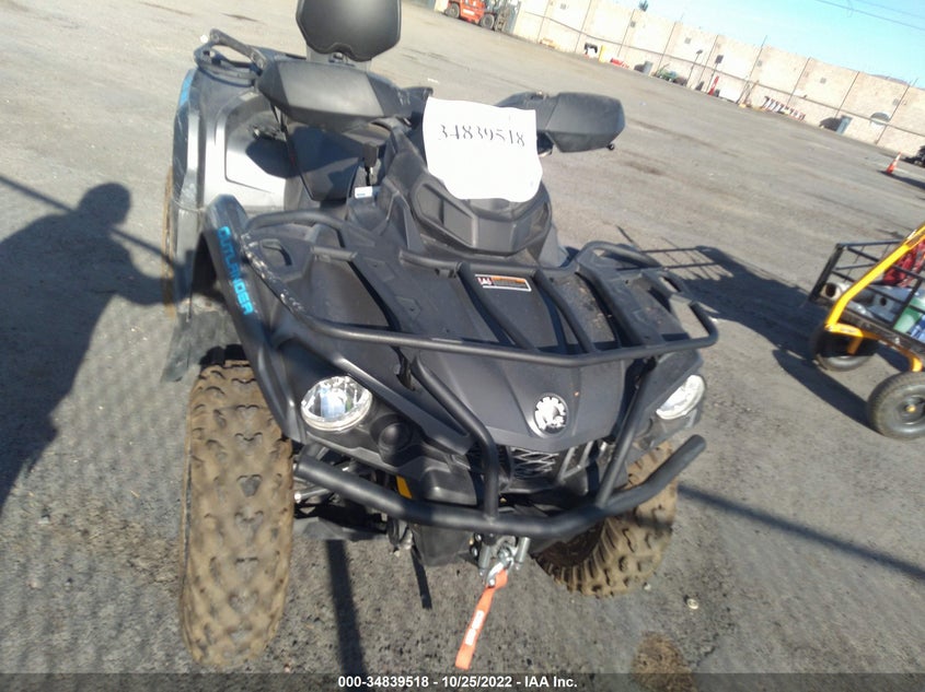 VIN 3JBLPAT46MJ001013 2021 CAN-AM OUTLANDER MAX XT 570