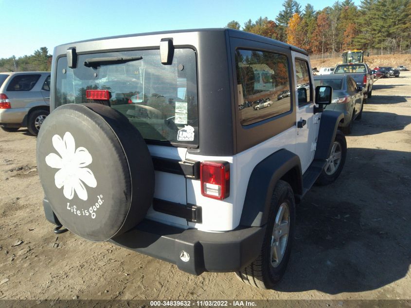 2014 JEEP WRANGLER SPORT 1C4AJWAG5EL315012