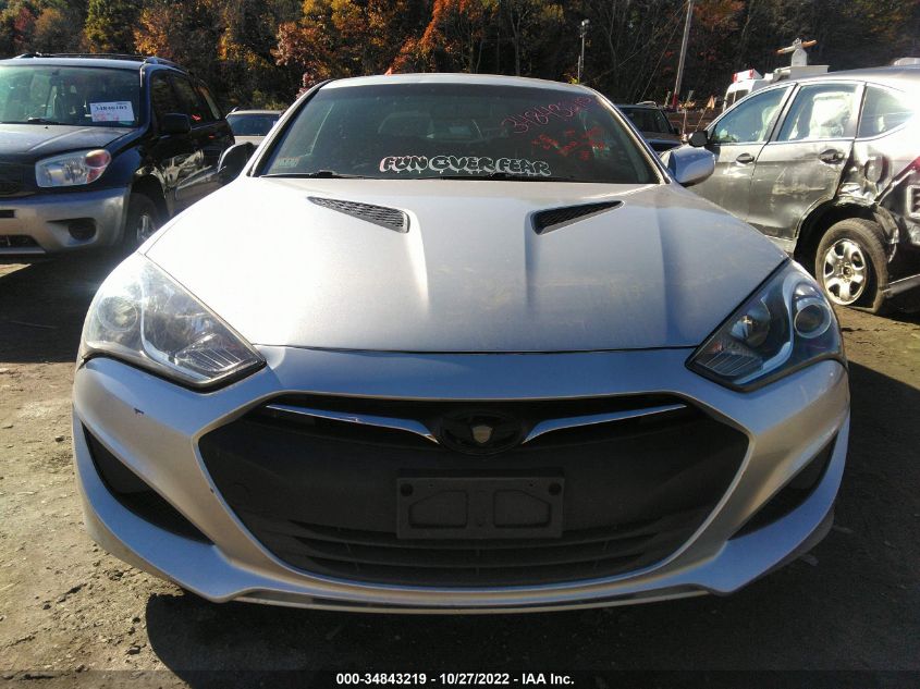 2013 HYUNDAI GENESIS COUPE 2.0T KMHHT6KD1DU080416