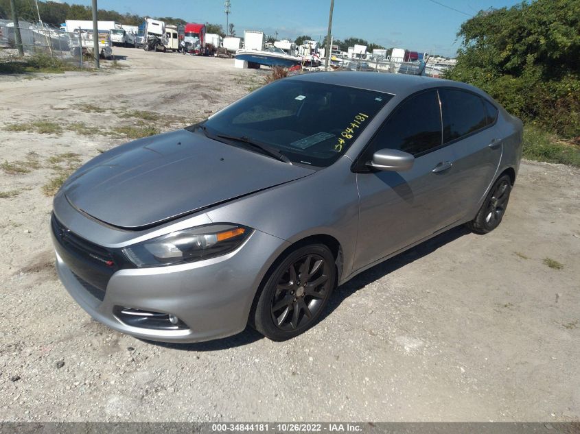 2015 DODGE DART SXT 1C3CDFBB8FD374820