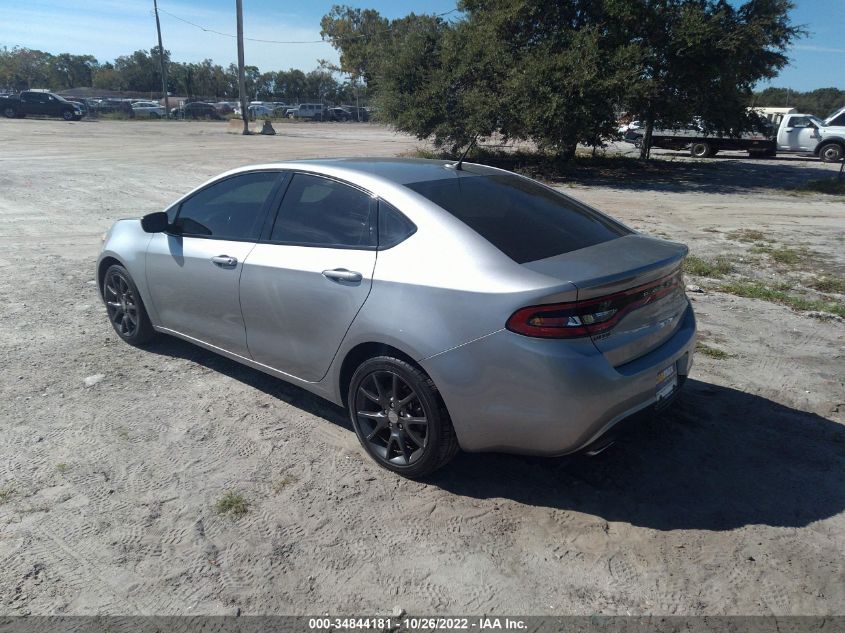 2015 DODGE DART SXT 1C3CDFBB8FD374820