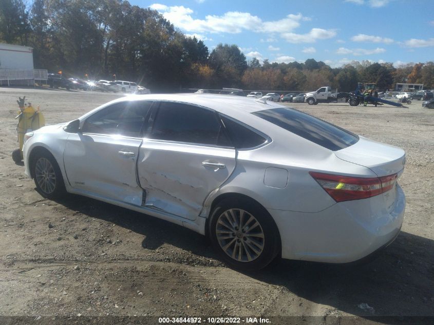 2014 TOYOTA AVALON HYBRID LIMITED/XLE TOURING 4T1BD1EB7EU032162