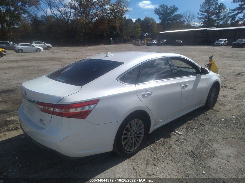 2014 TOYOTA AVALON HYBRID LIMITED/XLE TOURING 4T1BD1EB7EU032162
