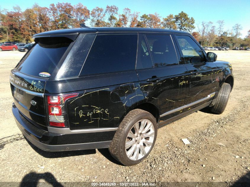 2015 LAND ROVER RANGE ROVER SUPERCHARGED SALGS2TFXFA227308