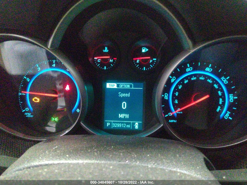 2015 CHEVROLET CRUZE LT - 1G1PC5SB7F7262088