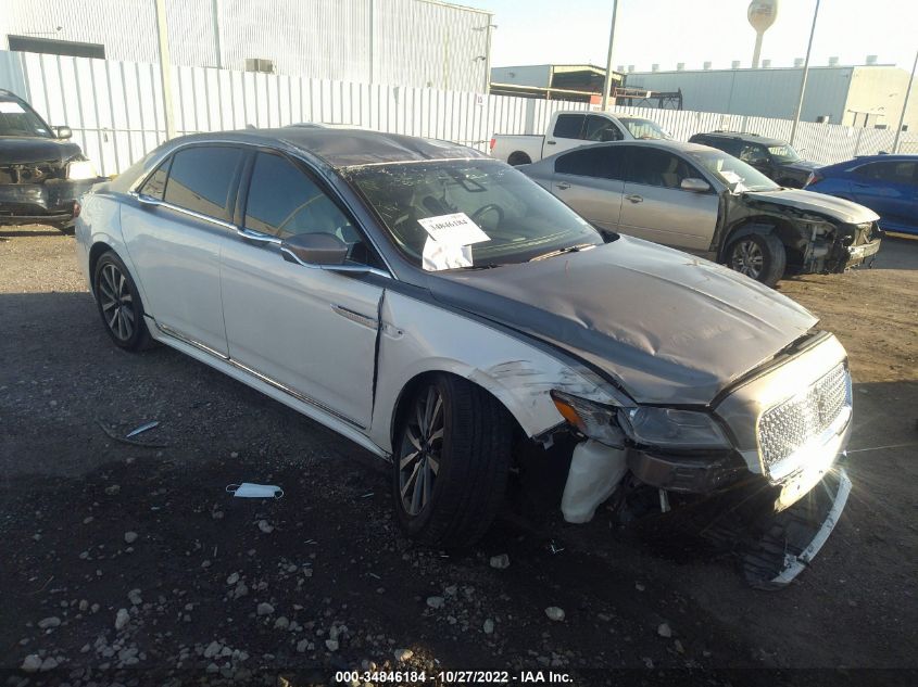 1LN6L9PK7L5606377 LINCOLN CONTINENTAL STANDARD 2020