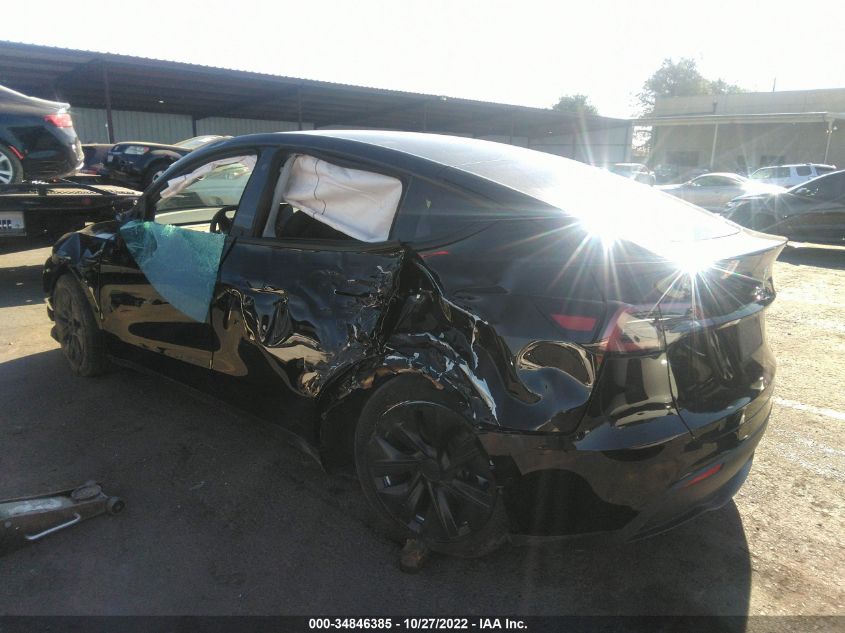 VIN 5YJYGDEE4MF276229 2021 TESLA MODEL Y LONG RANGE