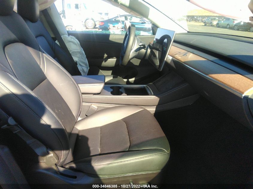 VIN 5YJYGDEE4MF276229 2021 TESLA MODEL Y LONG RANGE