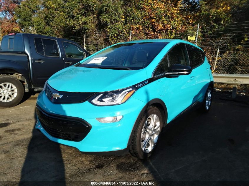 2021 CHEVROLET BOLT EV LT 1G1FY6S01M4100635