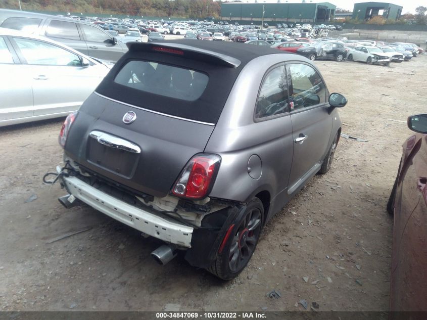 2014 FIAT 500C GQ EDITION 3C3CFFJH9ET188521