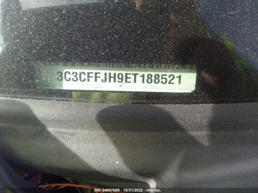 2014 FIAT 500C GQ EDITION 3C3CFFJH9ET188521