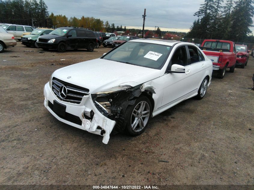 2014 MERCEDES-BENZ C-CLASS C 300 WDDGF8AB7ER316158
