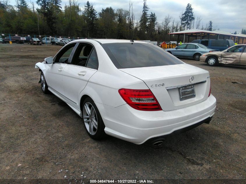 2014 MERCEDES-BENZ C-CLASS C 300 WDDGF8AB7ER316158
