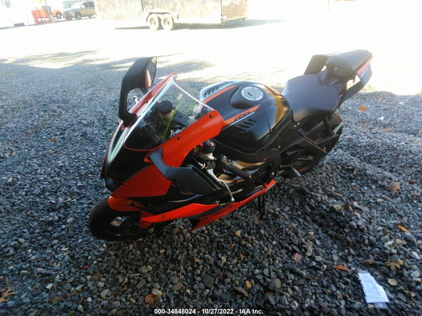 2020 YAMAHA YZFR6 JYARJ28E4LA007544