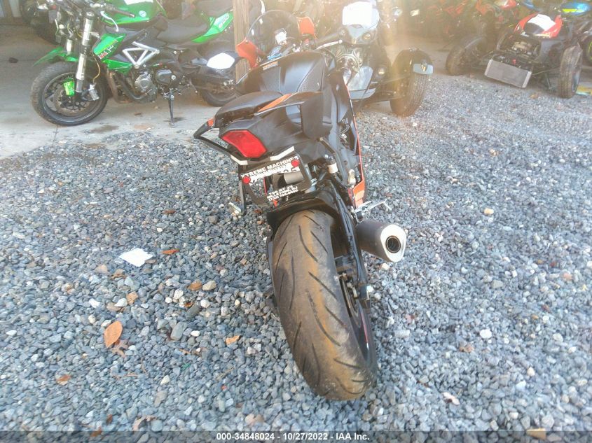 2020 YAMAHA YZFR6 JYARJ28E4LA007544