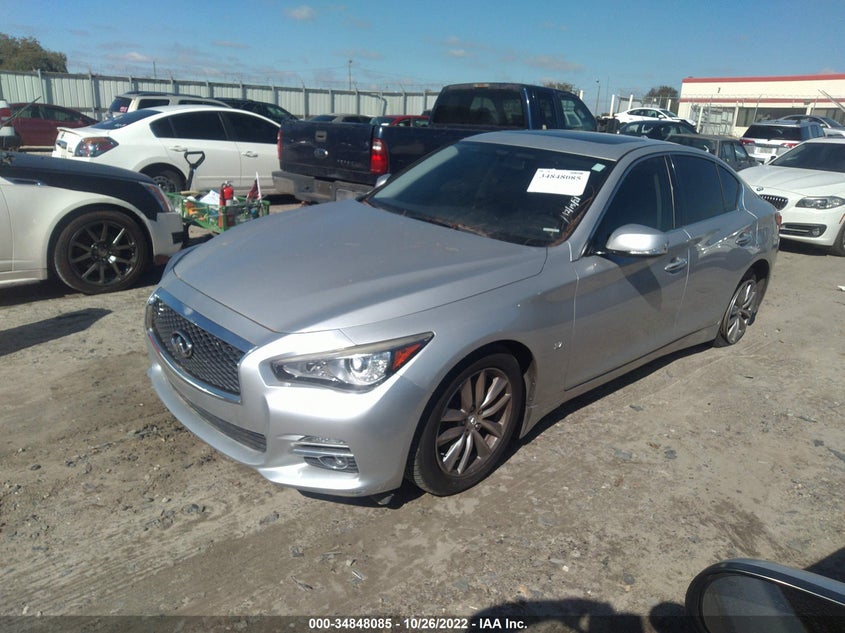 2014 INFINITI Q50 VIN: JN1BV7AP9EM690381