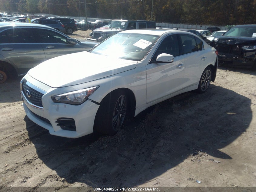 VIN JN1CV7AP4HM640822 2017 INFINITI Q50 2.0T SPORT