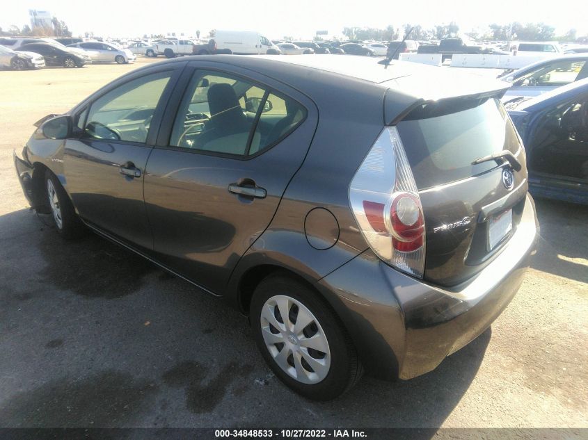2014 TOYOTA PRIUS C ONE/THREE/TWO/FOUR JTDKDTB35E1563164