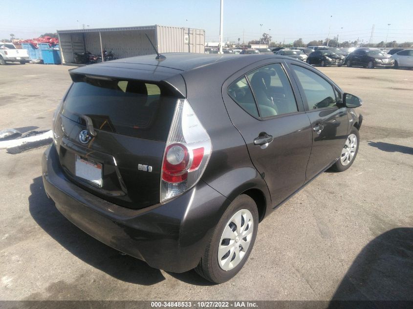 2014 TOYOTA PRIUS C ONE/THREE/TWO/FOUR JTDKDTB35E1563164