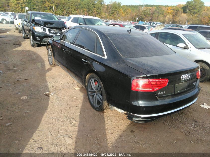 2013 AUDI A8 L 4.0L WAUR2AFD5DN011213