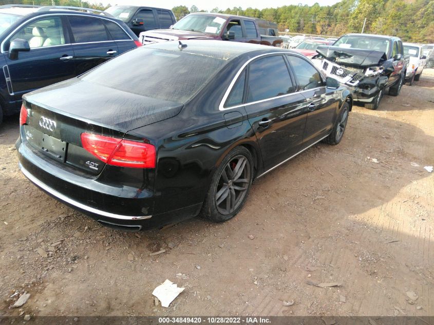 2013 AUDI A8 L 4.0L WAUR2AFD5DN011213