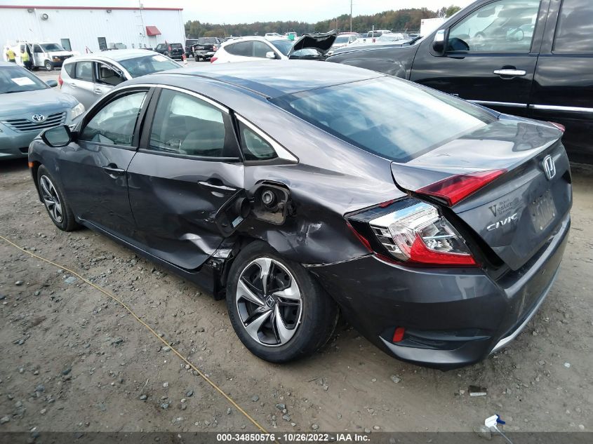 VIN 19XFC2F68KE014649 2019 HONDA CIVIC SEDAN LX