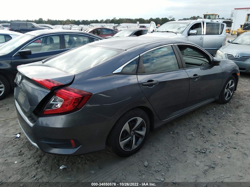 VIN 19XFC2F68KE014649 2019 HONDA CIVIC SEDAN LX