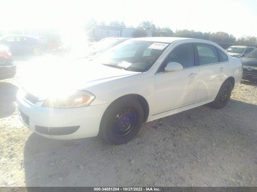 2014 CHEVROLET IMPALA LIMITED POLICE POLICE 2G1WD5E30E1129391
