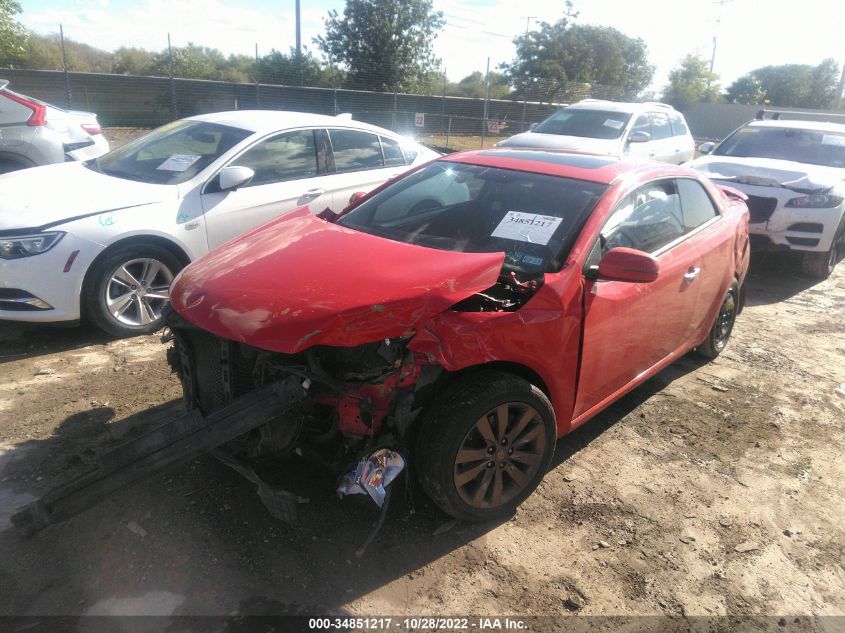 2013 KIA FORTE KOUP SX KNAFW6A36D5739397