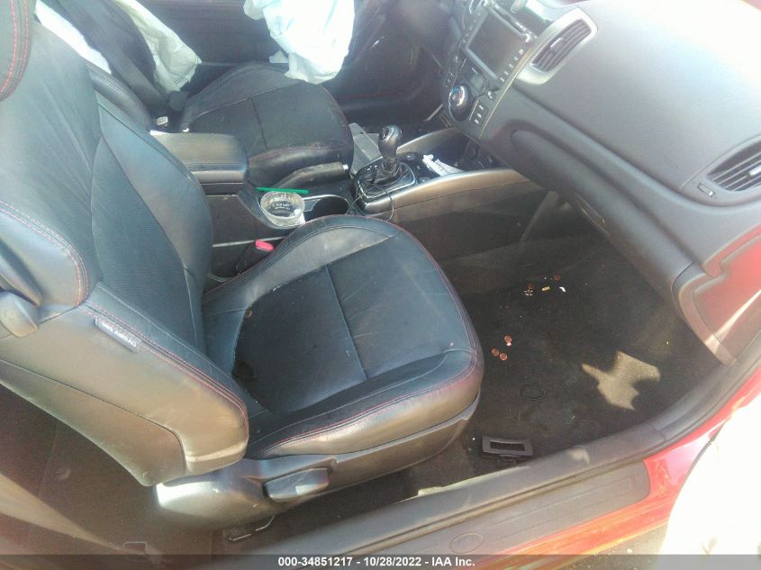 2013 KIA FORTE KOUP SX KNAFW6A36D5739397