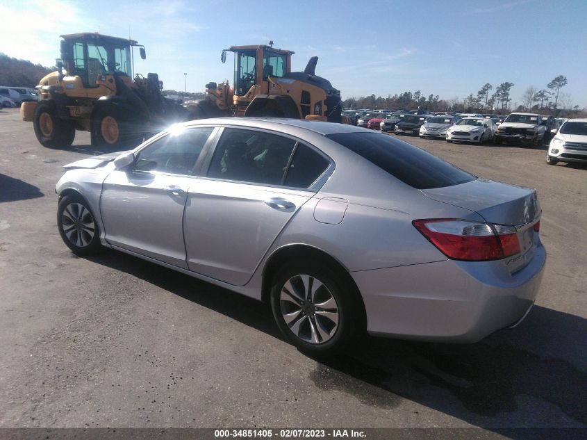 2013 HONDA ACCORD SDN LX 1HGCR2F35DA179010