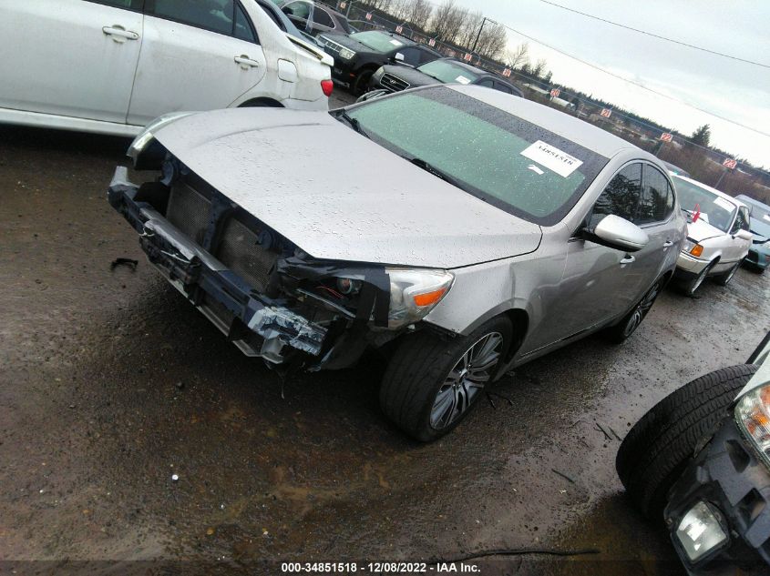 2014 KIA CADENZA PREMIUM KNALN4D75E5120087