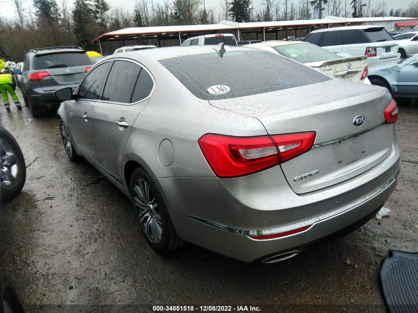 2014 KIA CADENZA PREMIUM KNALN4D75E5120087