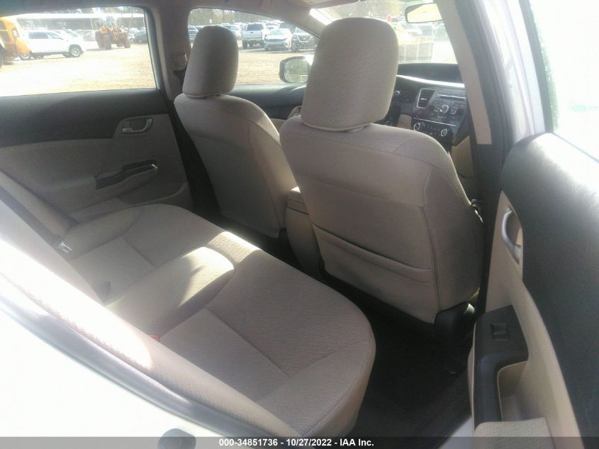 2013 HONDA CIVIC LX - 19XFB2F55DE257428