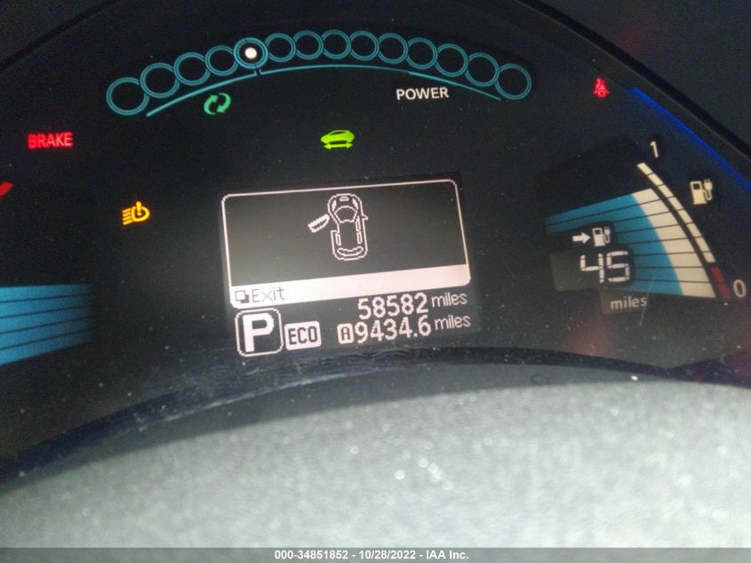 2015 NISSAN LEAF SL 1N4AZ0CP6FC325932