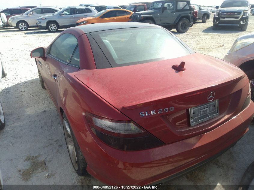 2013 MERCEDES-BENZ SLK-CLASS SLK 250 WDDPK4HA2DF054230