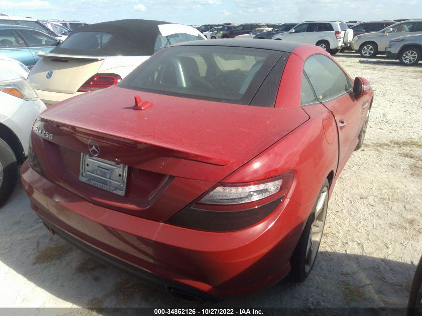 2013 MERCEDES-BENZ SLK-CLASS SLK 250 WDDPK4HA2DF054230