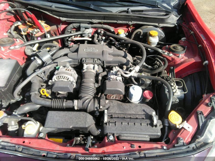 2016 SUBARU BRZ LIMITED JF1ZCAC11G9600806