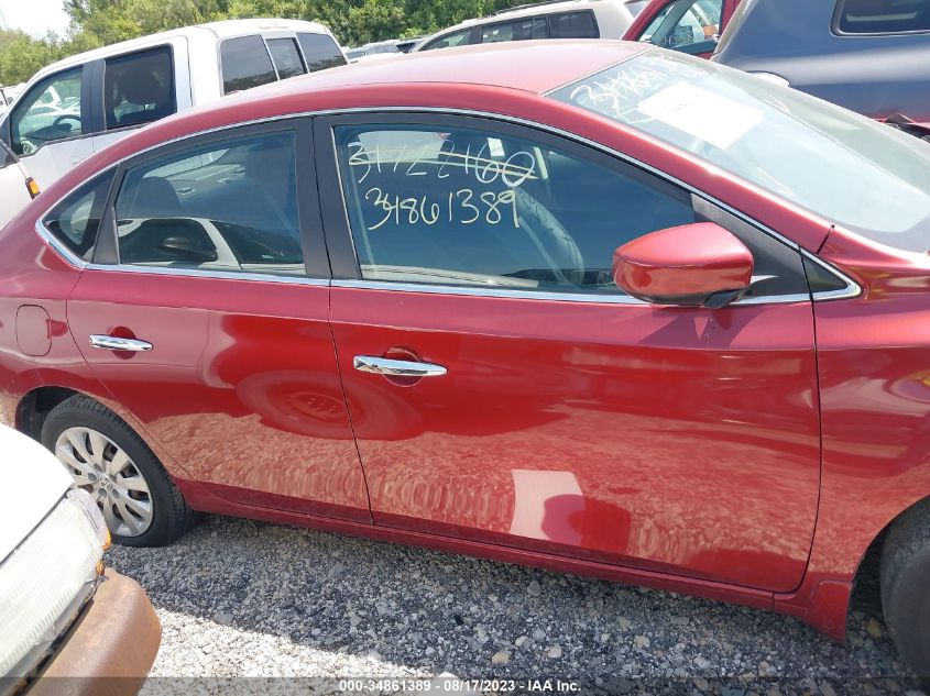 2016 NISSAN SENTRA SV - 3N1AB7AP6GY246279
