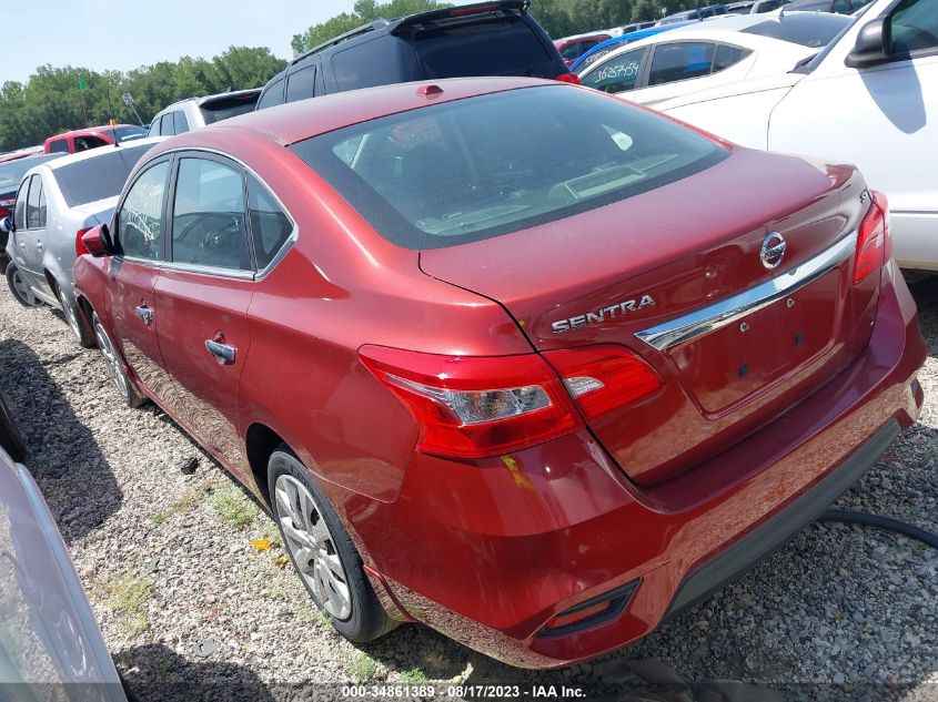 2016 NISSAN SENTRA SV - 3N1AB7AP6GY246279