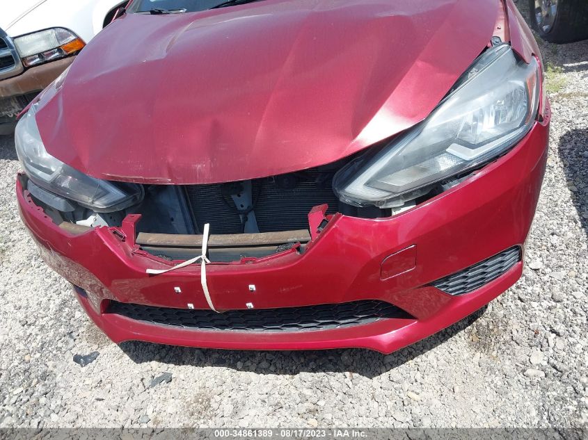 2016 NISSAN SENTRA SV - 3N1AB7AP6GY246279