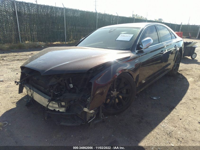 2013 AUDI S8 WAUD2AFD8DN022541